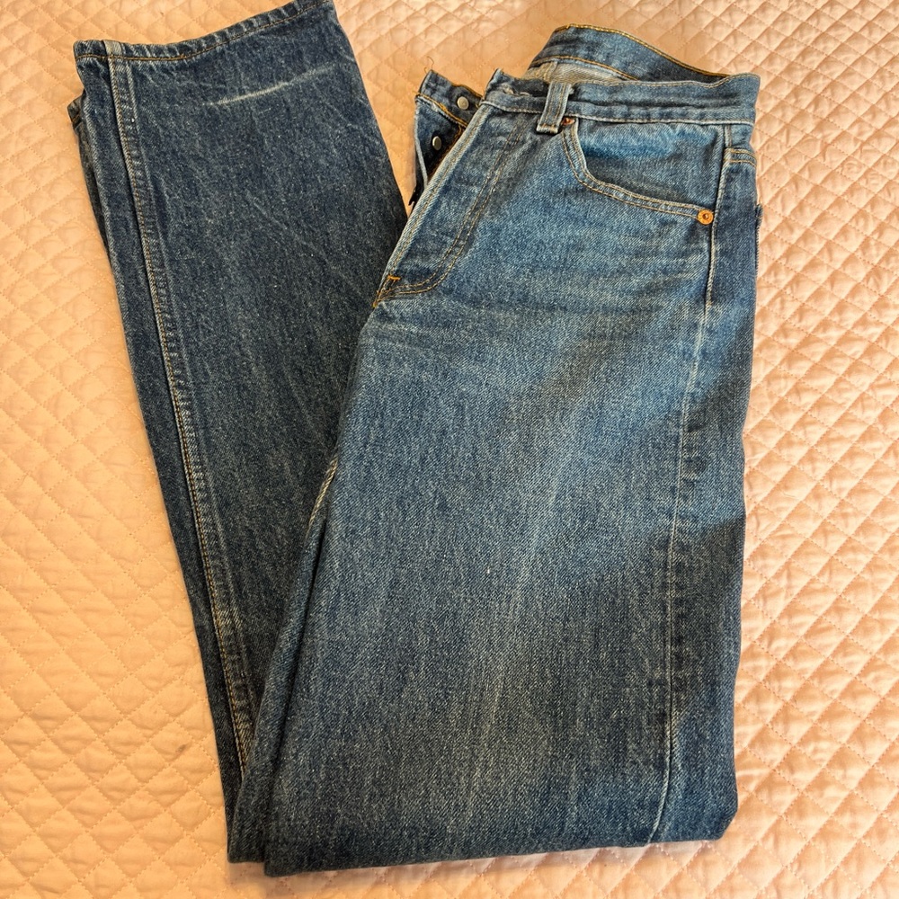 VINTAGE!  Levi 501 button fly from 1986